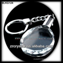 K9 Blank Oval Crystal Keychain for laser engraving BLKG124